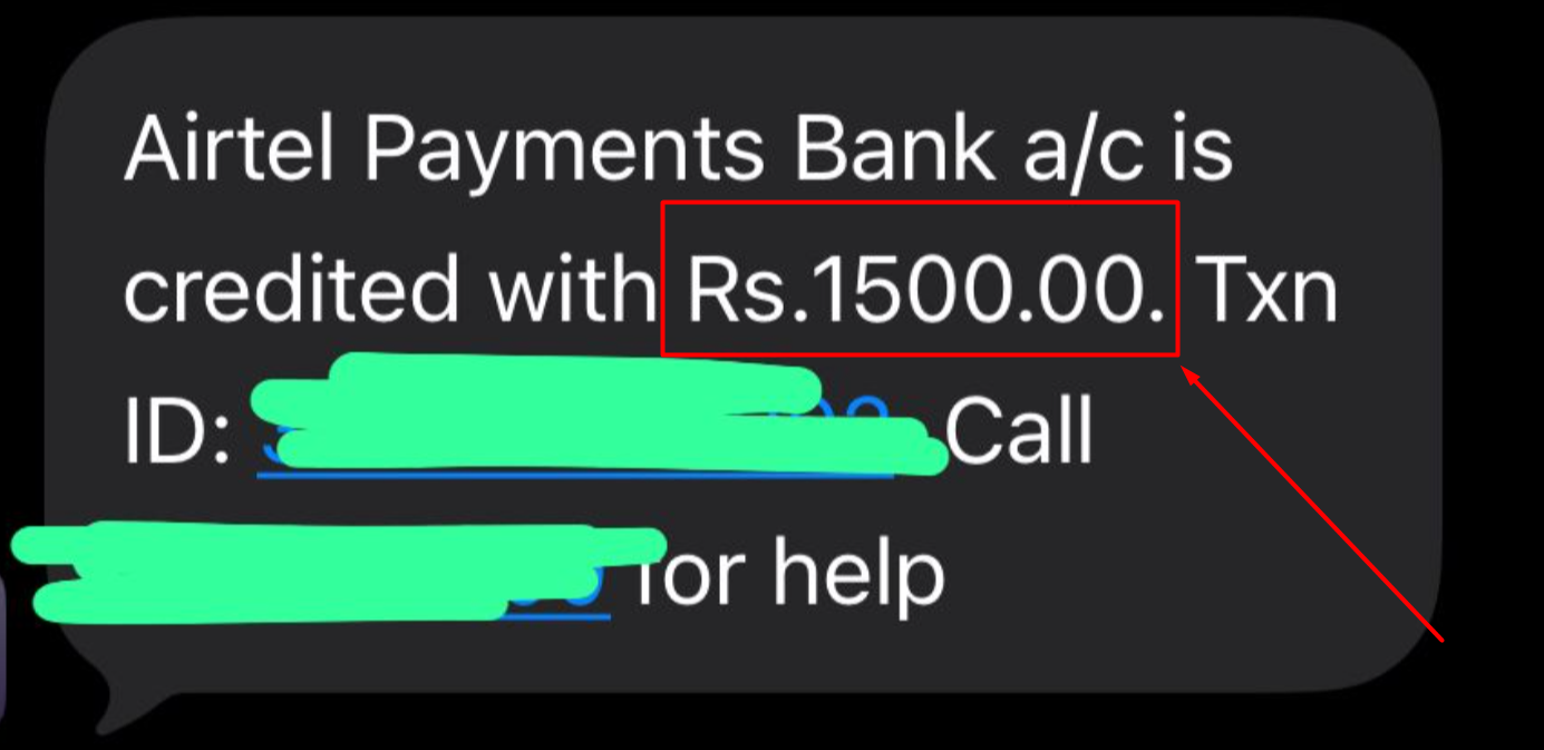 PAYMENT RECIEVED